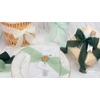 image:imageRibbli Antique Mauve Chiffon Ribbon 112 inch x 20 Yard Handmade Fringe Chiffon Silk RibbonBlack Ribbon for Wedding Invitations Bridal Bouquets Wrapping Flower Arrangement DecorationForest Green