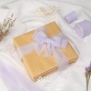 image:imageRibbli Antique Mauve Chiffon Ribbon 112 inch x 20 Yard Handmade Fringe Chiffon Silk RibbonBlack Ribbon for Wedding Invitations Bridal Bouquets Wrapping Flower Arrangement DecorationLilac Purple