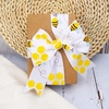 image:imageRibbli Satin Bee Craft Ribbon112 Inch x 10 YardYellowWhiteBrownUse for Hair BowsWreathBirthdayBaby ShowerDiaper CakeGift WrappingParty DecorationAll Crafting and Sewing