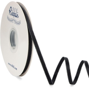 image:imageRibbli Pearl Pink Satin Ribbon with Silver EdgeDouble Faced Satin 38 inch x Continuous 50 Yards Pearl Pink Ribbon Use for Crafts Gift Wrapping Wedding Card DecorationBlackSilver