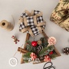 image:imageRibbli Christmas Burlap Wired Ribbon Buffalo Plaid with Burlap 212 Inch x Continuous 10 Yard Christmas Ribbon for Tree Gift Wrapping Big Bow WreathBlackWhiteNaturalBlackWhite
