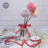 image:imageRibbli Red and White Gingham RibbonPolyester Woven Edge38 Inch x 10 YardPlaid RibbonUse for Gift WrappingParty DecorationRed B