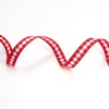 image:imageRibbli Red and White Gingham RibbonPolyester Woven Edge38 Inch x 10 YardPlaid RibbonUse for Gift WrappingParty DecorationRed B